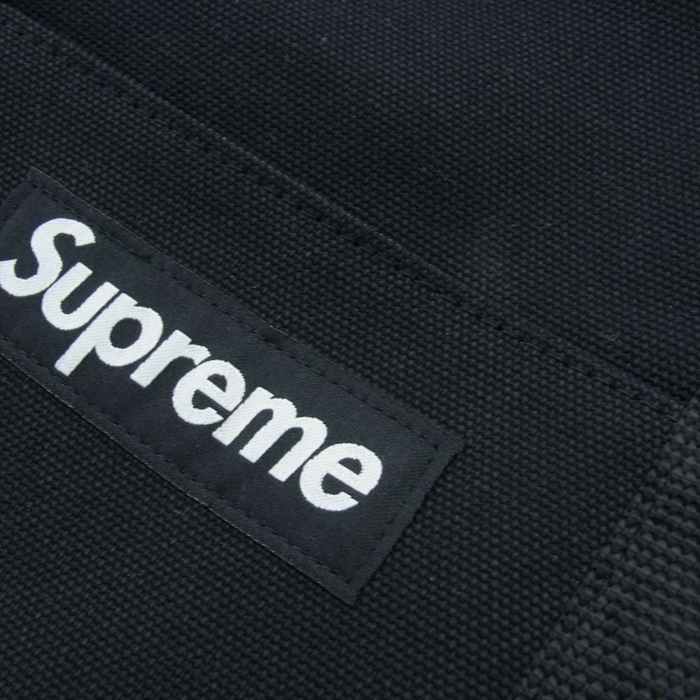 Supreme シュプリーム 20AW Canvas Tote キャンバス トートバッグ ブラック系【極上美品】【中古】
