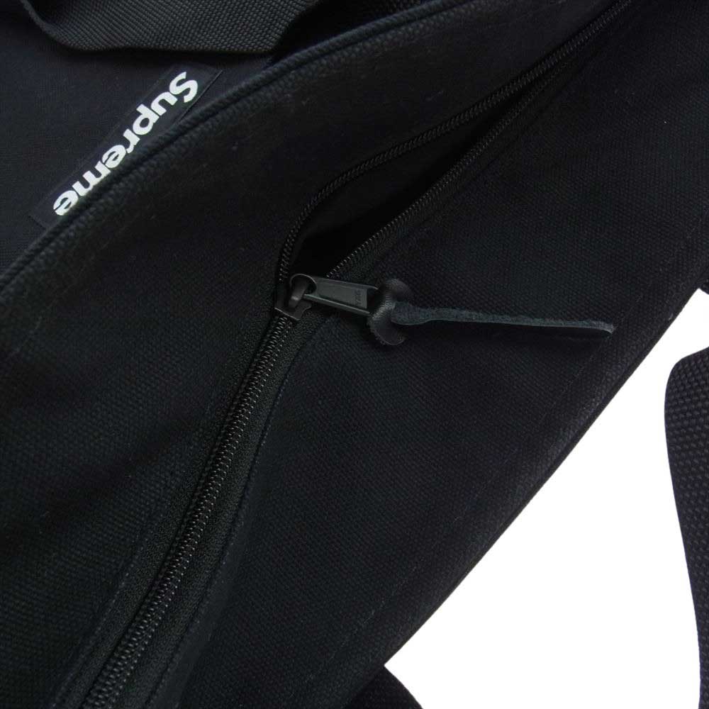 Supreme シュプリーム 20AW Canvas Tote キャンバス トートバッグ ブラック系【極上美品】【中古】
