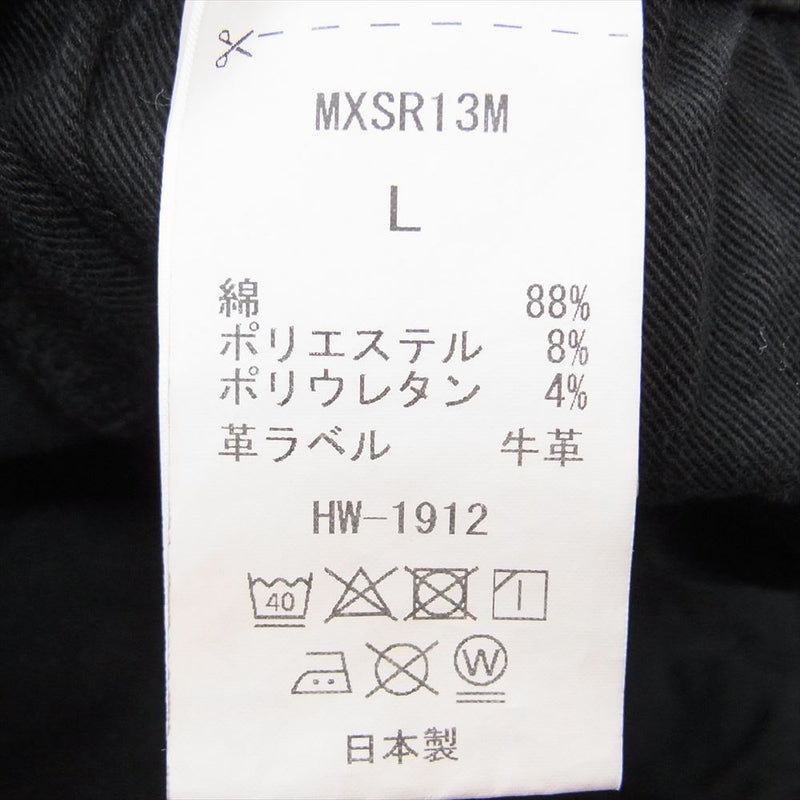サート MXSR13M × BIG JOHN ビッグジョン CHINO PANTS チノ パンツ ブラック系 L【極上美品】【中古】