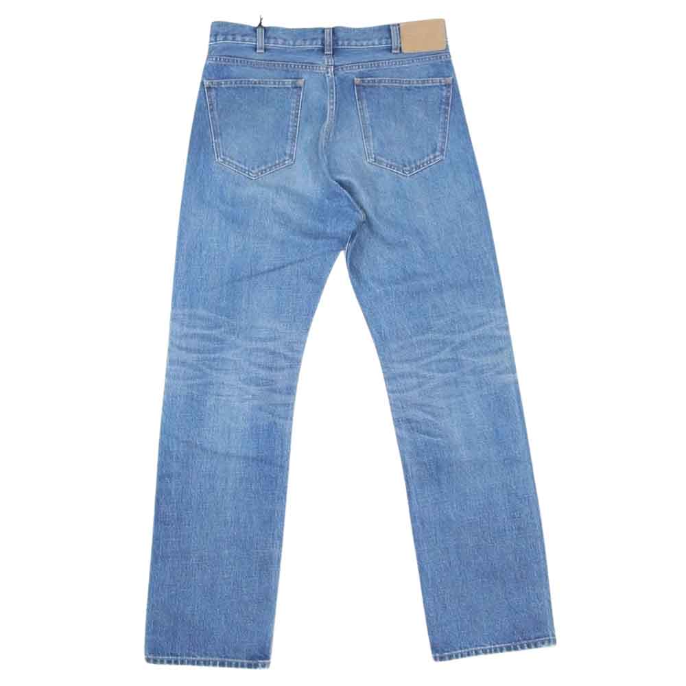 CELINE セリーヌ 23AW N574 930F 07UW Kurt Jeans In Union Wash Denim カートジーンズ ユニオンウォッシュ ダメージ加工 インディゴ デニム パンツ インディゴブルー系 31【美品】【中古】