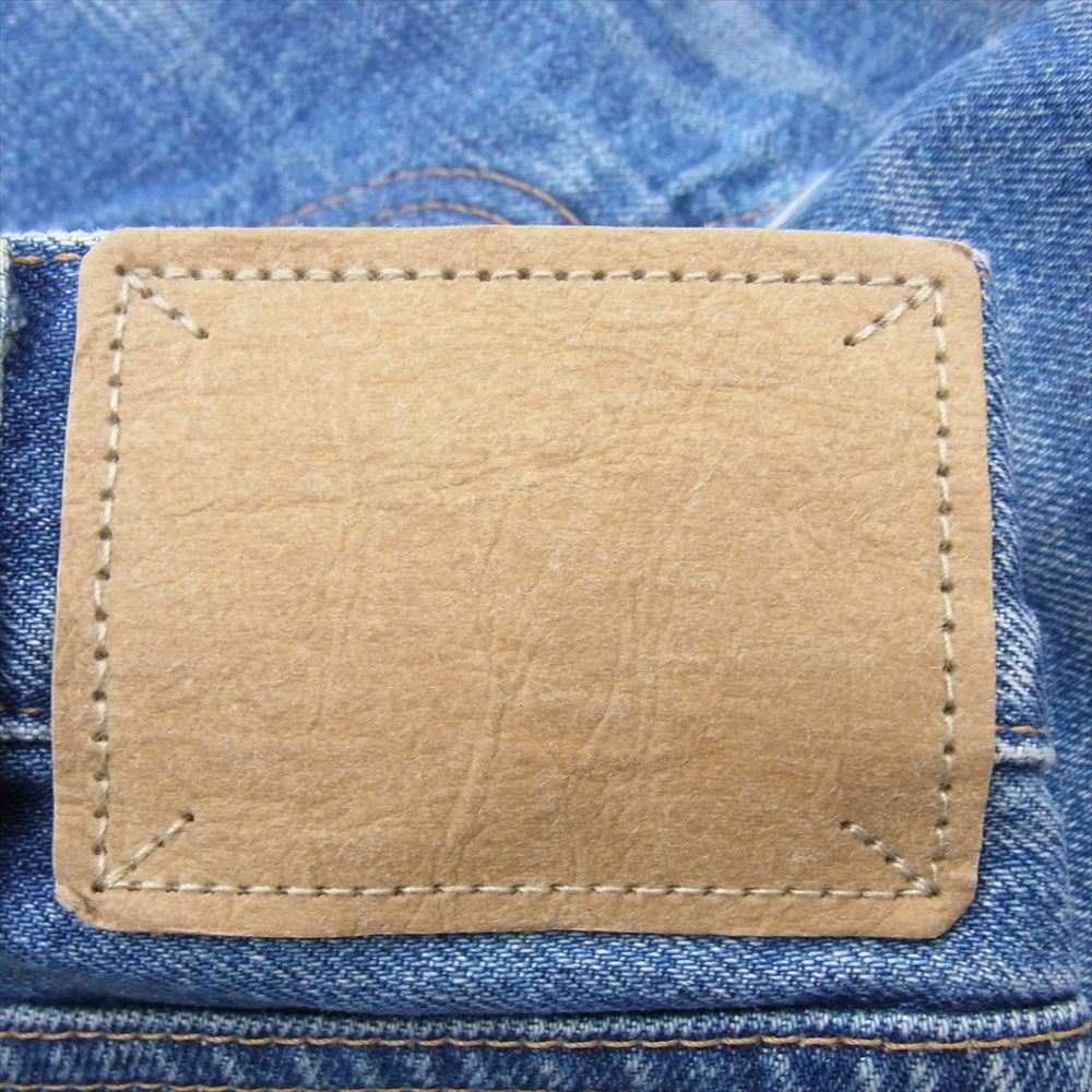 CELINE セリーヌ 23AW N574 930F 07UW Kurt Jeans In Union Wash Denim カートジーンズ ユニオンウォッシュ ダメージ加工 インディゴ デニム パンツ インディゴブルー系 31【美品】【中古】