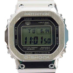 CASIO G-SHOCK カシオ ジーショック GMW-B5000D-1JF フルメタル ソーラー電波時計 Bluetooth 腕時計 ウォッチ シルバー系【新古品】【未使用】【中古】
