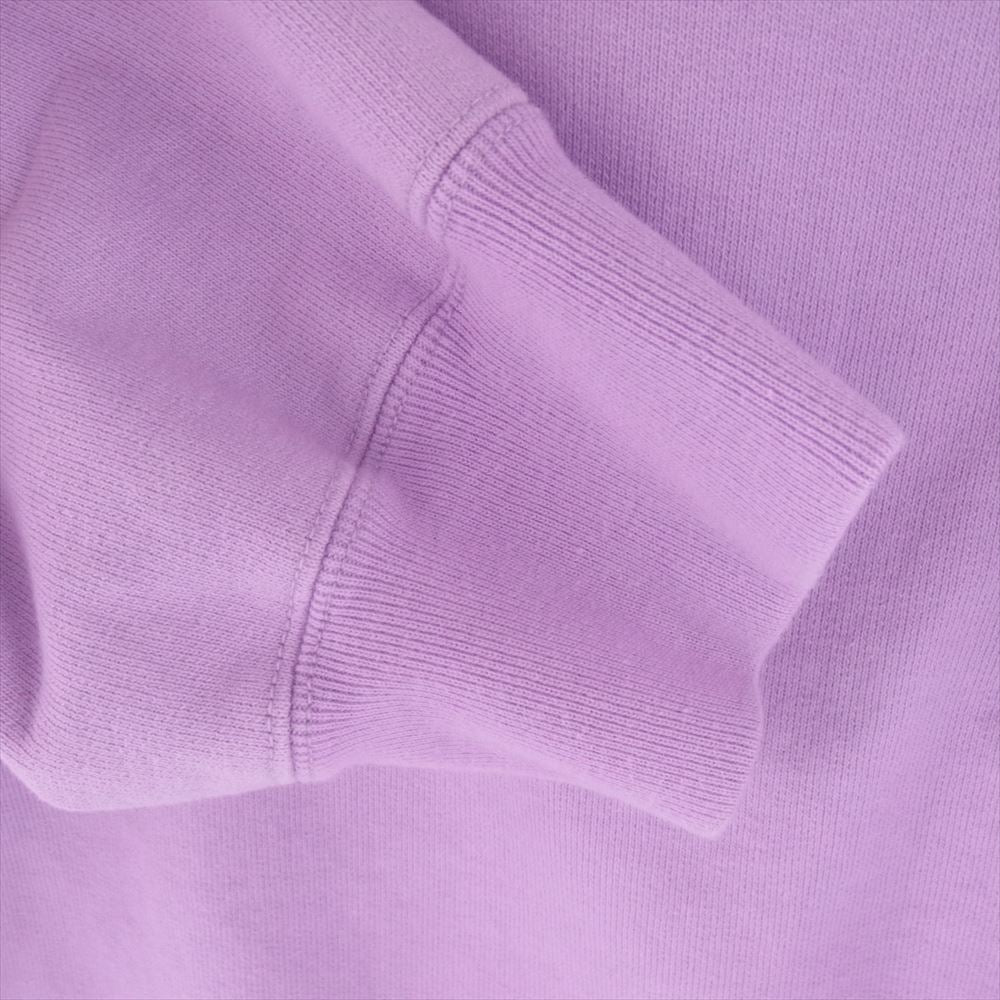 WACKO MARIA ワコマリア 22AW 22FW-WMC-SS07 WASHED HEAVY WEIGHT CREW NECK SWEAT SHIRT ウォッシュド ヘビー ウエイト クルーネック スウェット シャツ  パープル系 M【極上美品】【中古】