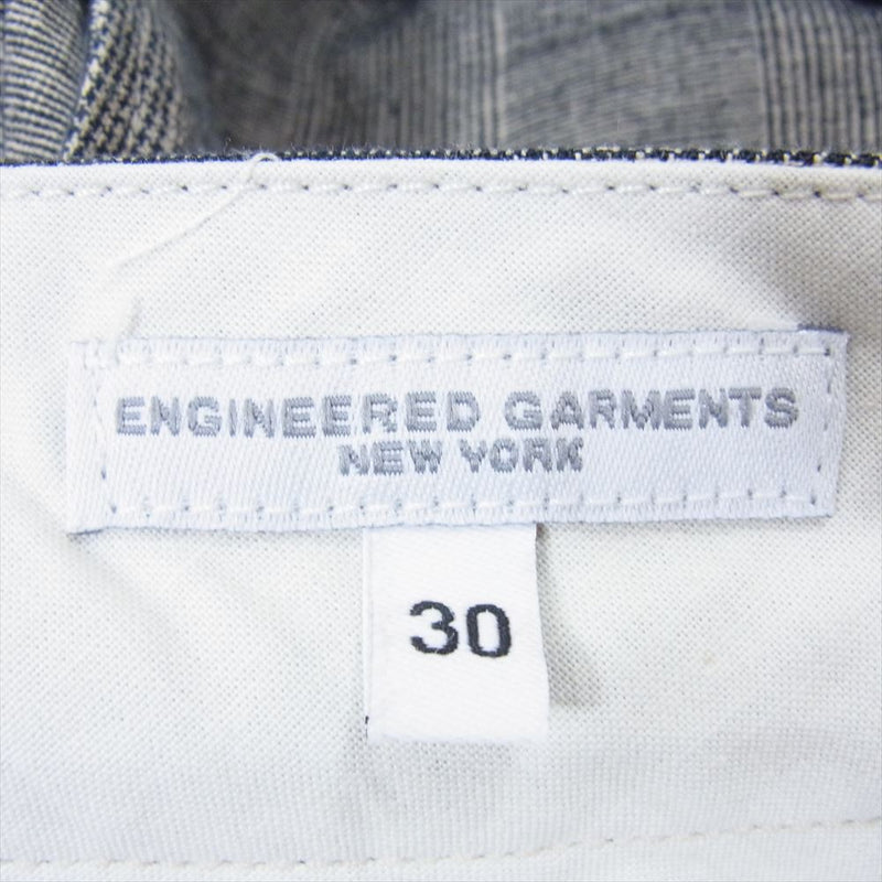 Engineered Garments エンジニアードガーメンツ 20SS ANDOVER PANT LINEN GLEN PLAID リネン グレンプレイド アンドーバー パンツ  グレー系 30【中古】