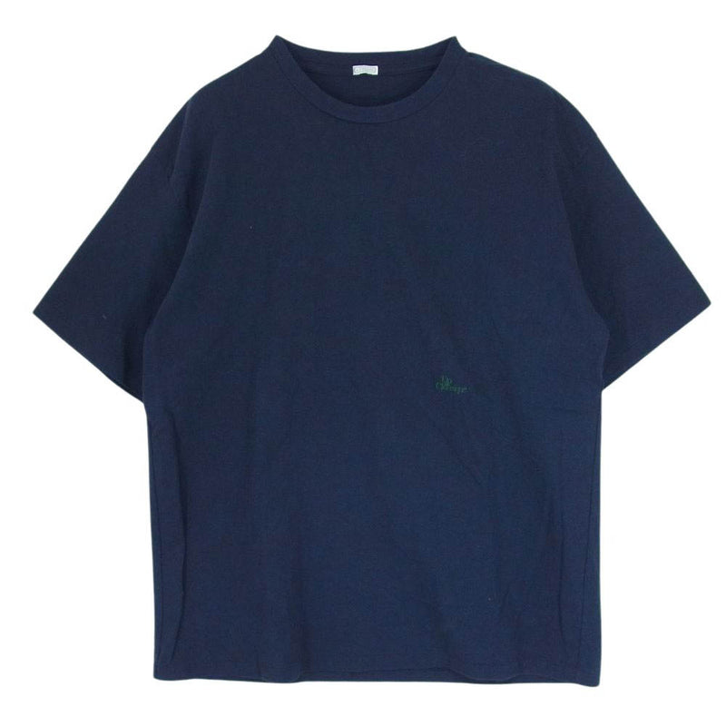 アプレッセ 23SS 23SAP-05-50K Do The Classique 刺? 半袖 クルーネック Tシャツ ネイビー系 3【中古】