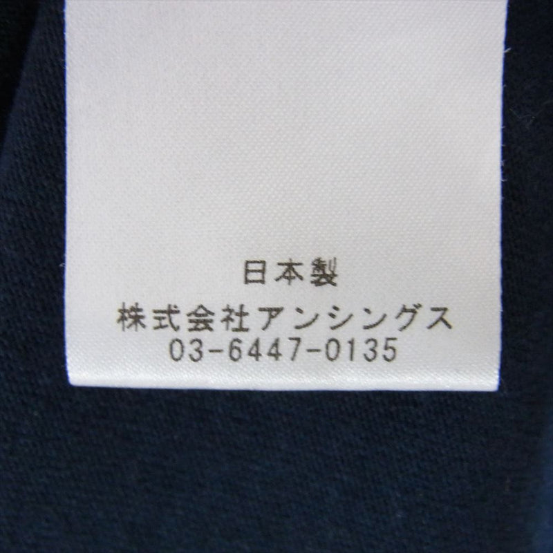 アプレッセ 23SS 23SAP-05-50K Do The Classique 刺? 半袖 クルーネック Tシャツ ネイビー系 3【中古】