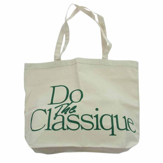 アプレッセ イベント限定 Do The Classique プリント キャンバス トートバッグ オフホワイト系【中古】
