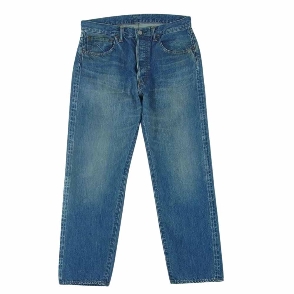 アプレッセ 22AW 22AAP-04-10H Washed Denim Pants E ウォッシュド デニム パンツ ジーンズ インディゴブルー系 30 / 27【中古】