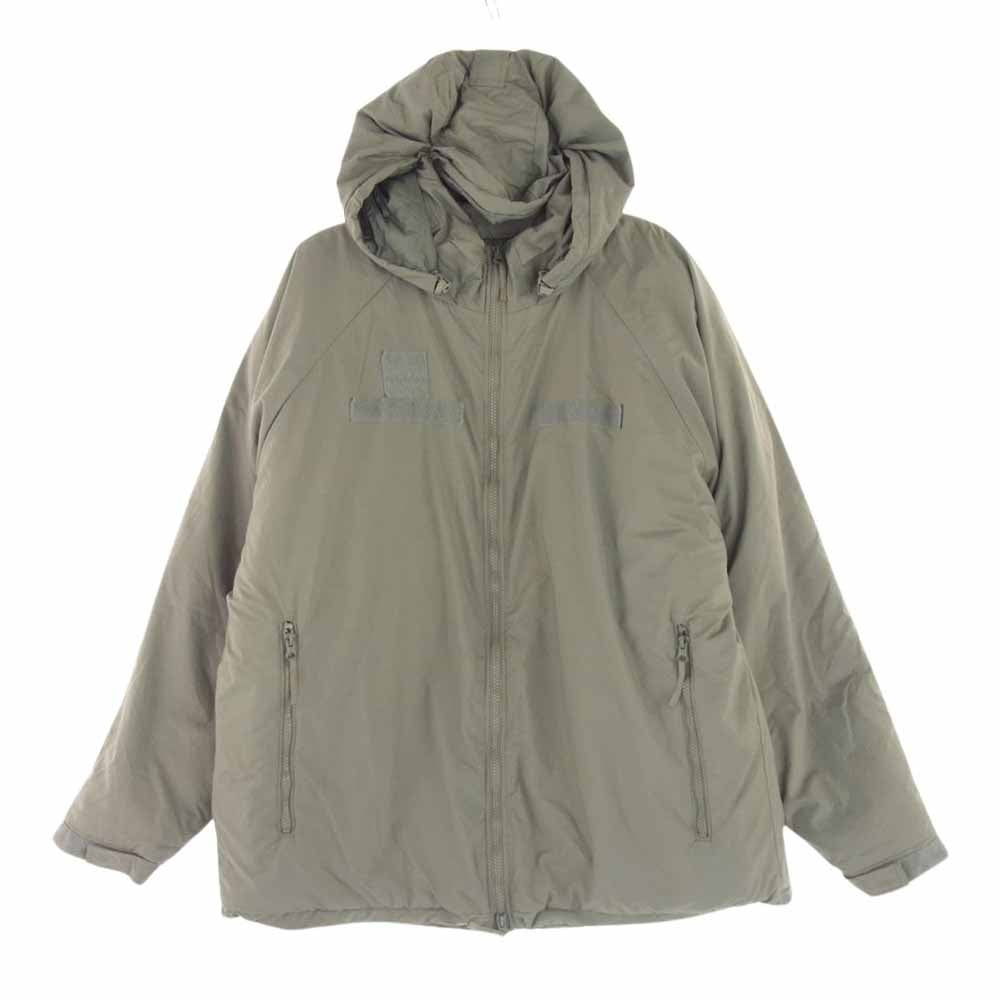 ユーエスアーミー 8415-01-538-6300 USA製 ECWCS GEN3 LEVEL7 JACKET COLD WEATHER PARKA STERLINGWEAR OF BOSTON製 エクワックス レベル7 コールド ウェザー パーカ ジャケット ベージュグレー系 LARGEーREGULAR【中古】