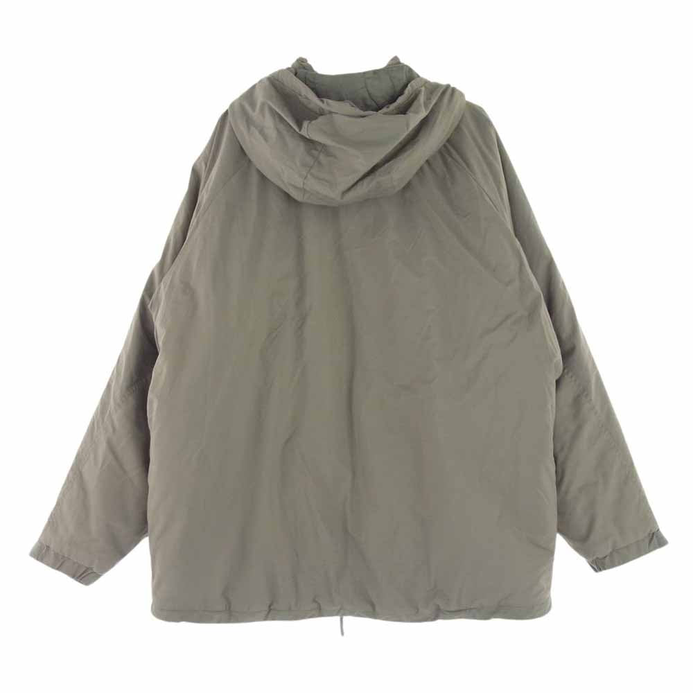 ユーエスアーミー 8415-01-538-6300 USA製 ECWCS GEN3 LEVEL7 JACKET COLD WEATHER PARKA STERLINGWEAR OF BOSTON製 エクワックス レベル7 コールド ウェザー パーカ ジャケット ベージュグレー系 LARGEーREGULAR【中古】