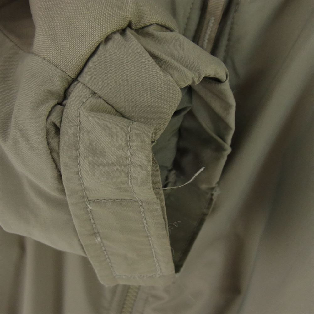 ユーエスアーミー 8415-01-538-6300 USA製 ECWCS GEN3 LEVEL7 JACKET COLD WEATHER PARKA STERLINGWEAR OF BOSTON製 エクワックス レベル7 コールド ウェザー パーカ ジャケット ベージュグレー系 LARGEーREGULAR【中古】