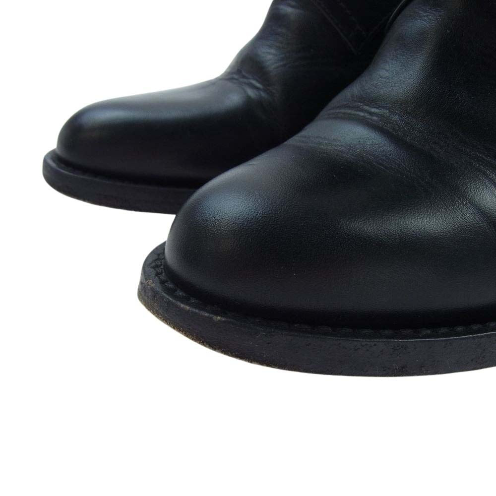 VALENTINO ヴァレンティノ GARAVANI ガラヴァーニ スタッズ アンクル ヒール ブーツ ブラック系 36【中古】