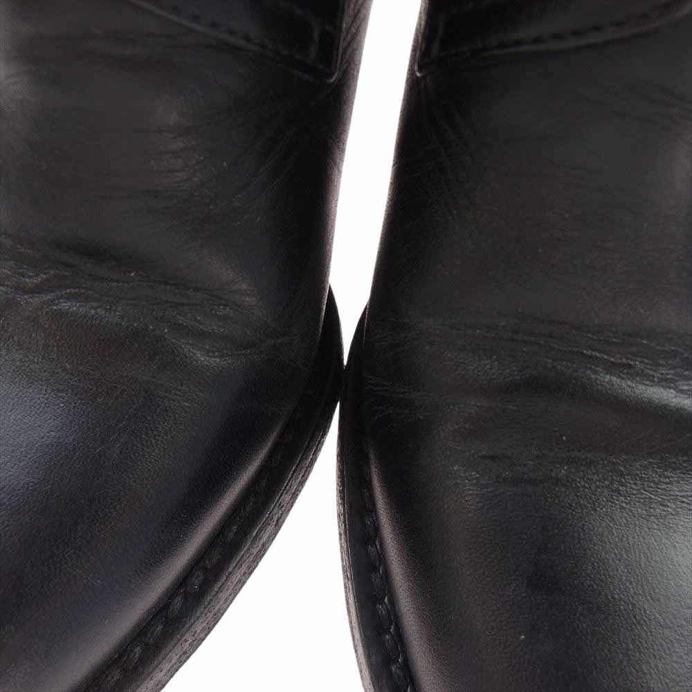 VALENTINO ヴァレンティノ GARAVANI ガラヴァーニ スタッズ アンクル ヒール ブーツ ブラック系 36【中古】