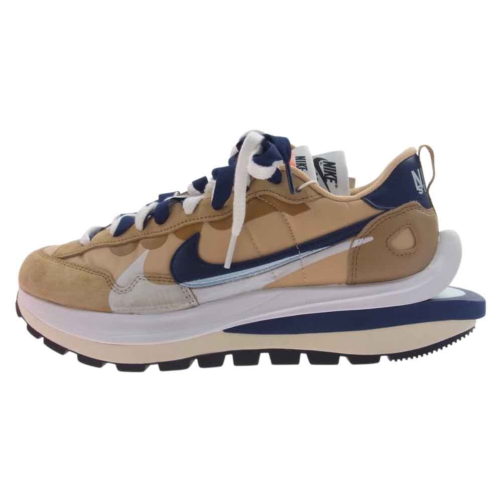 NIKE ナイキ DD1875-200 Sacai Vapor Waffle Sesame And Blue Void サカイ ヴェイパー ワッフル セサミ アンド ブルーボイド ローカット スニーカー ベージュ系 ネイビー系 27cm【新古品】【未使用】【中古】