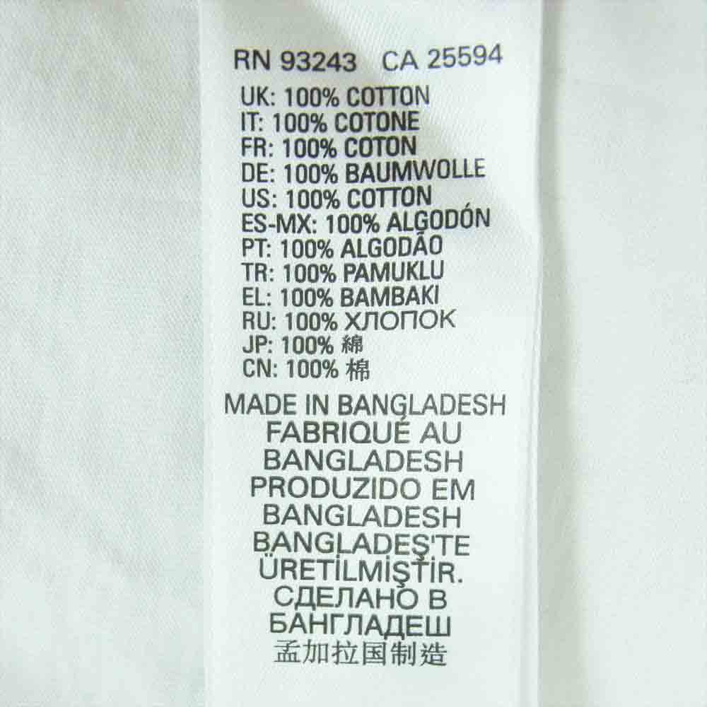 DIESEL ディーゼル 00SASJ T-RUBIN-POCKET-J1 ポケット ロゴ刺繍 エンブロイダリー 半袖 クルーネック Tシャツ ホワイト系 M【中古】