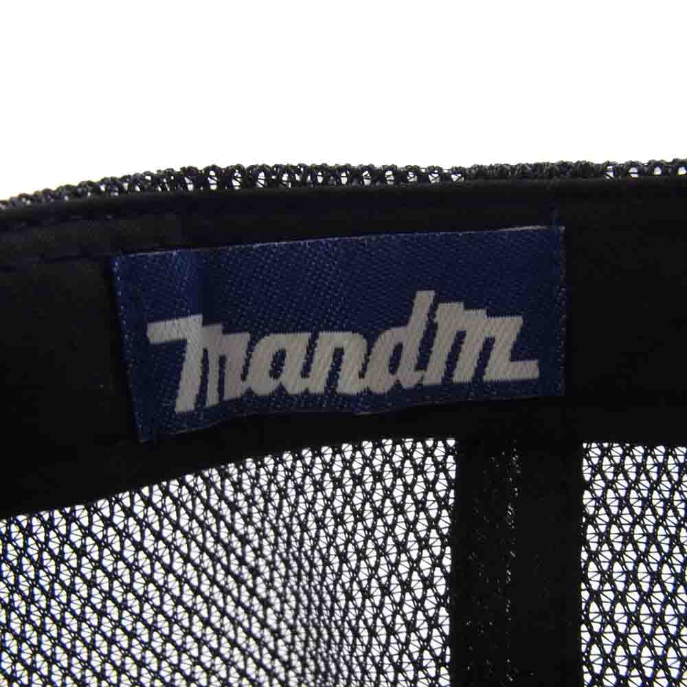 エムアンドエム 23SS PRINT MESH CAP CUSTOM PERFOMANCE TOKYO JAPAN メッシュ キャップ ブラック系【中古】