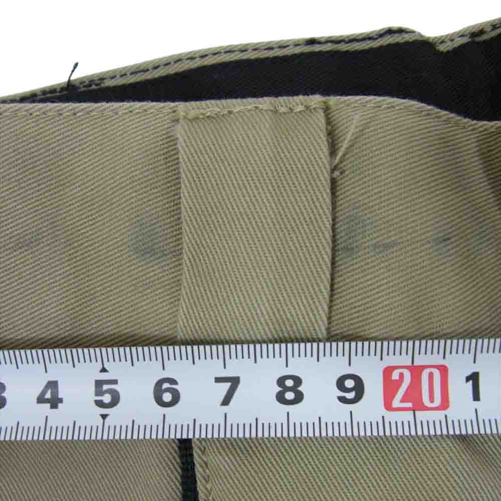 VAINL ARCHIVE ヴァイナルアーカイブ 2201-04-001 DICKIES ディッキーズ サイドライン ワーク パンツ ベージュ系 S【中古】