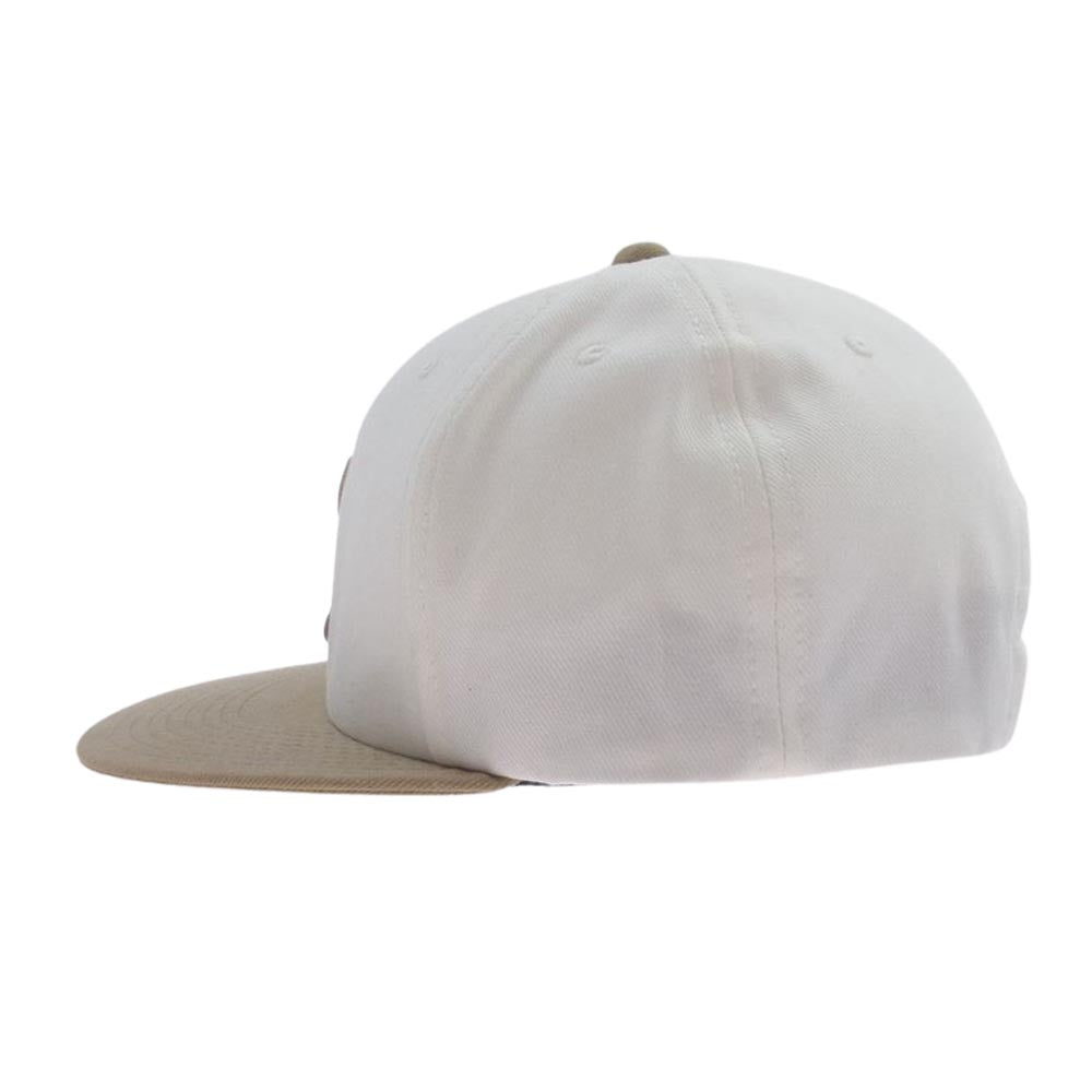 RATS ラッツ 22 RA 0414 OLD ENGLISH COMBI CAP オールド イングリッシュ ベースボール 6パネル キャップ ホワイト系 FREE【中古】