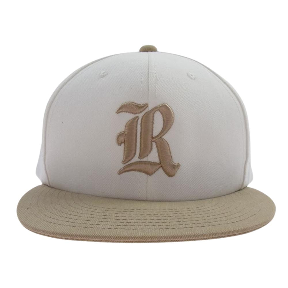 RATS ラッツ 22 RA 0414 OLD ENGLISH COMBI CAP オールド イングリッシュ ベースボール 6パネル キャップ ホワイト系 FREE【中古】