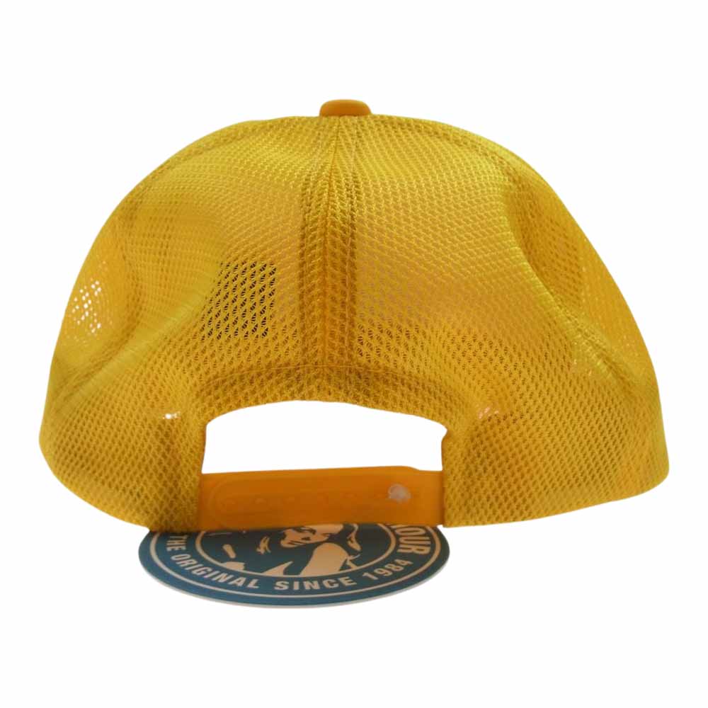HYSTERIC GLAMOUR ヒステリックグラマー 02203QH06 WIND AND SEA  HYS WDS CAP  ウィンダンシー メッシュ キャップ イエロー系 FREE【中古】