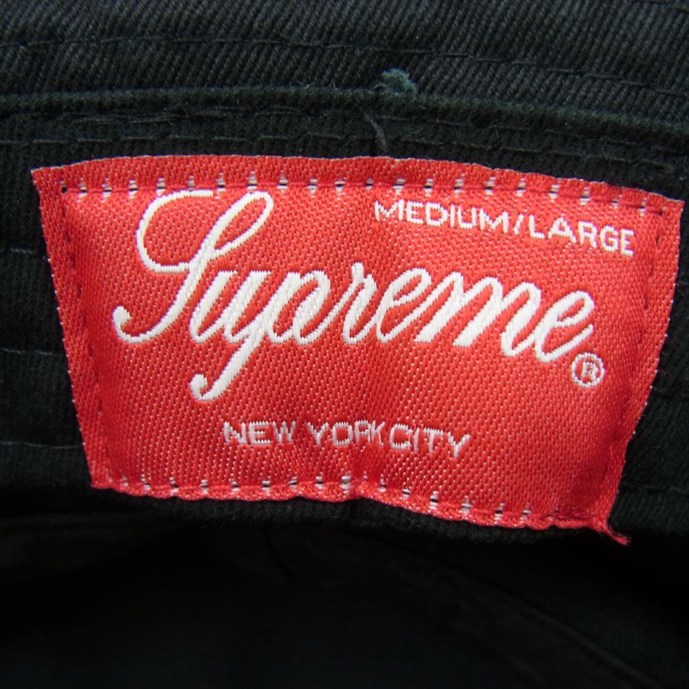 Supreme シュプリーム 22SS Cutout Crusher カットアウト クラッシャー バケット ハット 帽子  ブラック系【中古】