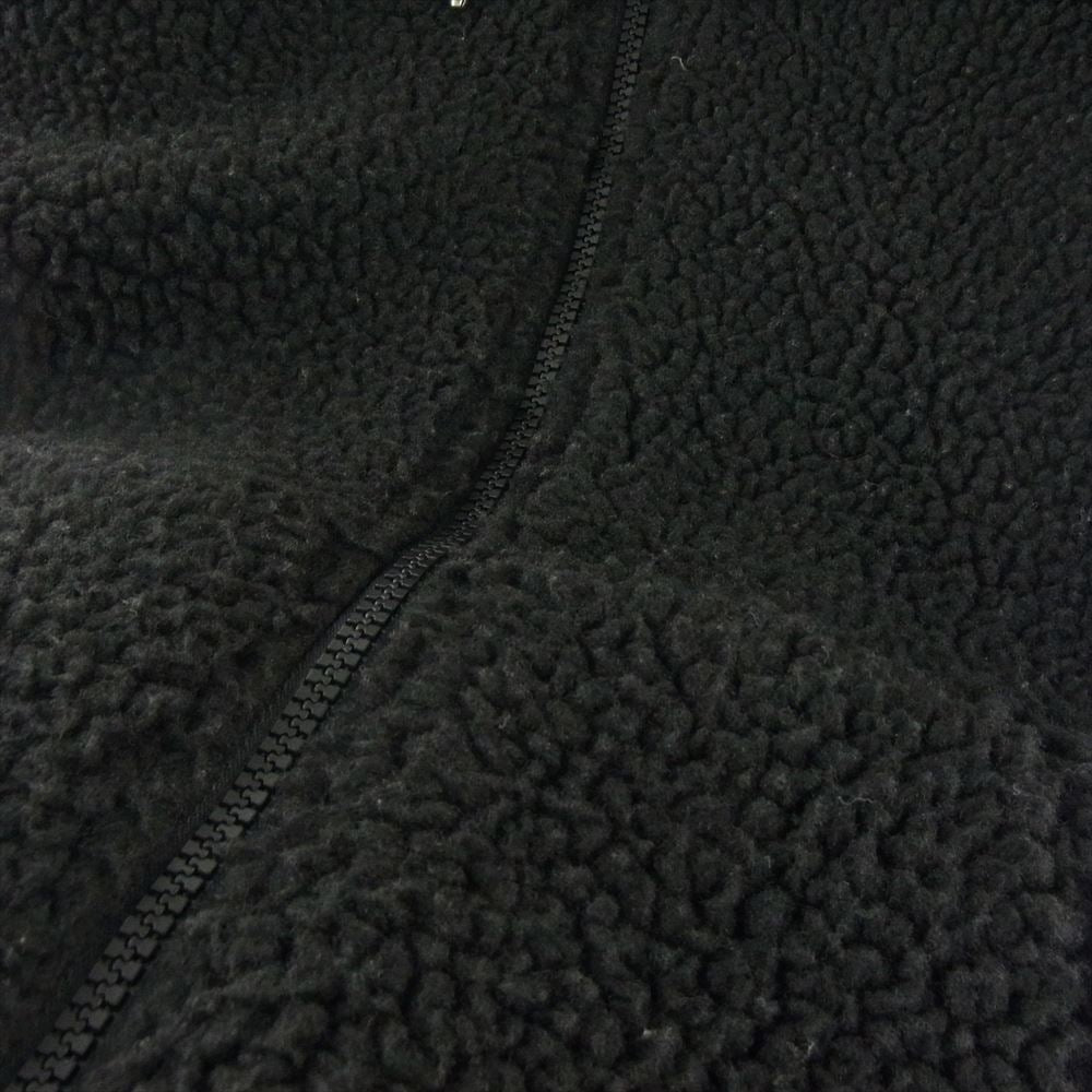 WILDTHINGS ワイルドシングス WT21234KY Fluffy Boa Zip Hoody フラッフィー ボア ジップ フーディー フリース パーカー ブラック系 XL【中古】