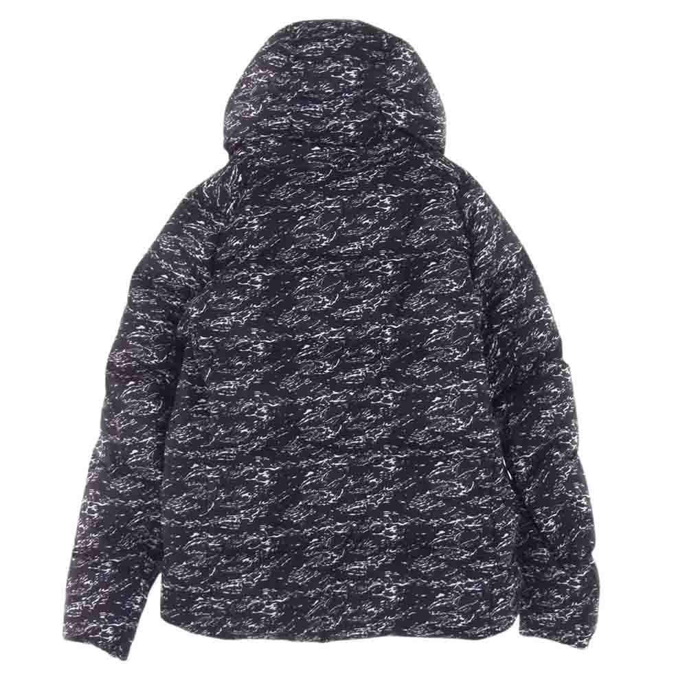 DESCENTE デサント DX-G1097AT ATMOS MOUNTAINEER BLACK 水沢ダウン アトモス マウンテニア 総柄 ダウンジャケット ブラック系 L【中古】