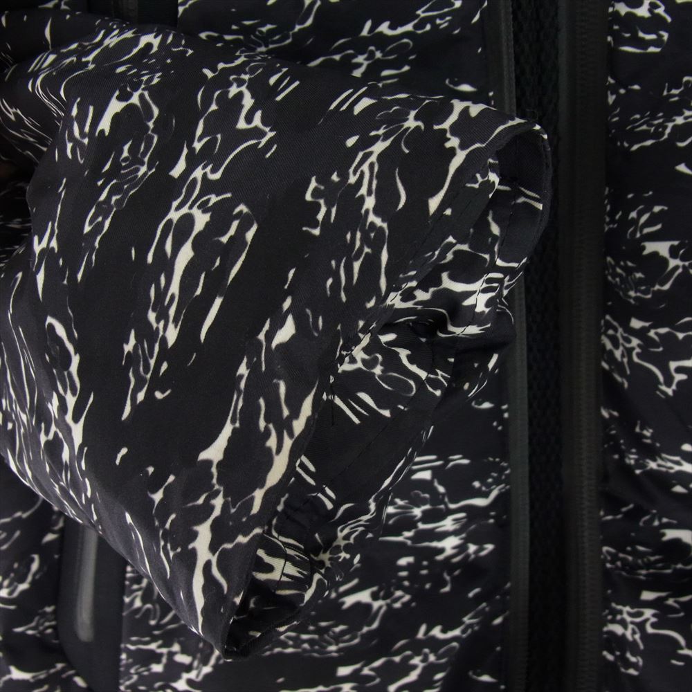 DESCENTE デサント DX-G1097AT ATMOS MOUNTAINEER BLACK 水沢ダウン アトモス マウンテニア 総柄 ダウンジャケット ブラック系 L【中古】