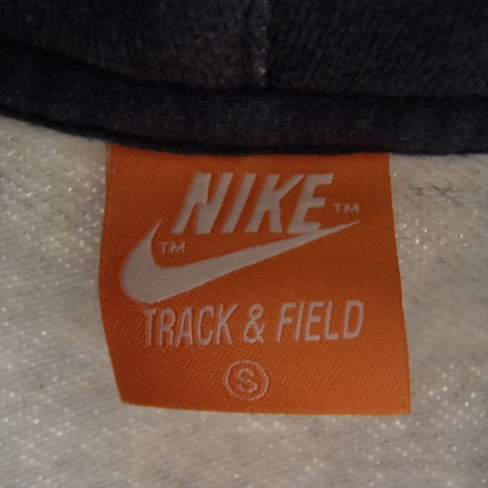 NIKE ナイキ 511000-451 TRACK＆FIELD トラック&フィールド 風車ロゴ 復刻 フルジップ パーカー フーディ グレー系 S【中古】