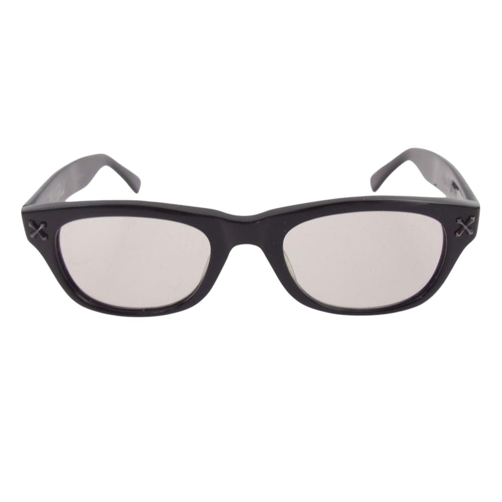 Coal Black コールブラック 度入りレンズ 黒縁 眼鏡 メガネ アイウェア サングラス ブラック系【中古】
