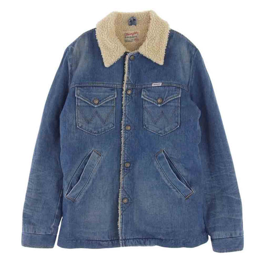 BACK BONE THE BASIS バックボーンザベイシス WRANGLER ラングラー 別注 S9094 内ボア デニム ボアランチ ジャケット インディゴブルー系 M【中古】