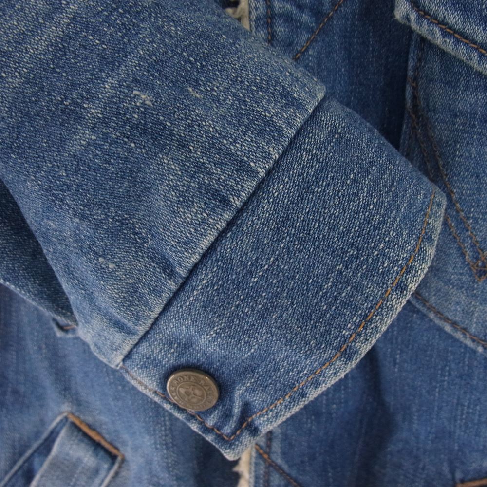 BACK BONE THE BASIS バックボーンザベイシス WRANGLER ラングラー 別注 S9094 内ボア デニム ボアランチ ジャケット インディゴブルー系 M【中古】