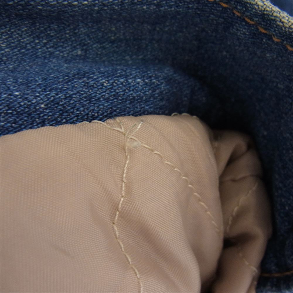 BACK BONE THE BASIS バックボーンザベイシス WRANGLER ラングラー 別注 S9094 内ボア デニム ボアランチ ジャケット インディゴブルー系 M【中古】