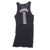 CHROME HEARTS クロムハーツ（原本無） 国内正規品 ロゴプリント スター タンクトップ インナー カットソー ブラック系 S【中古】