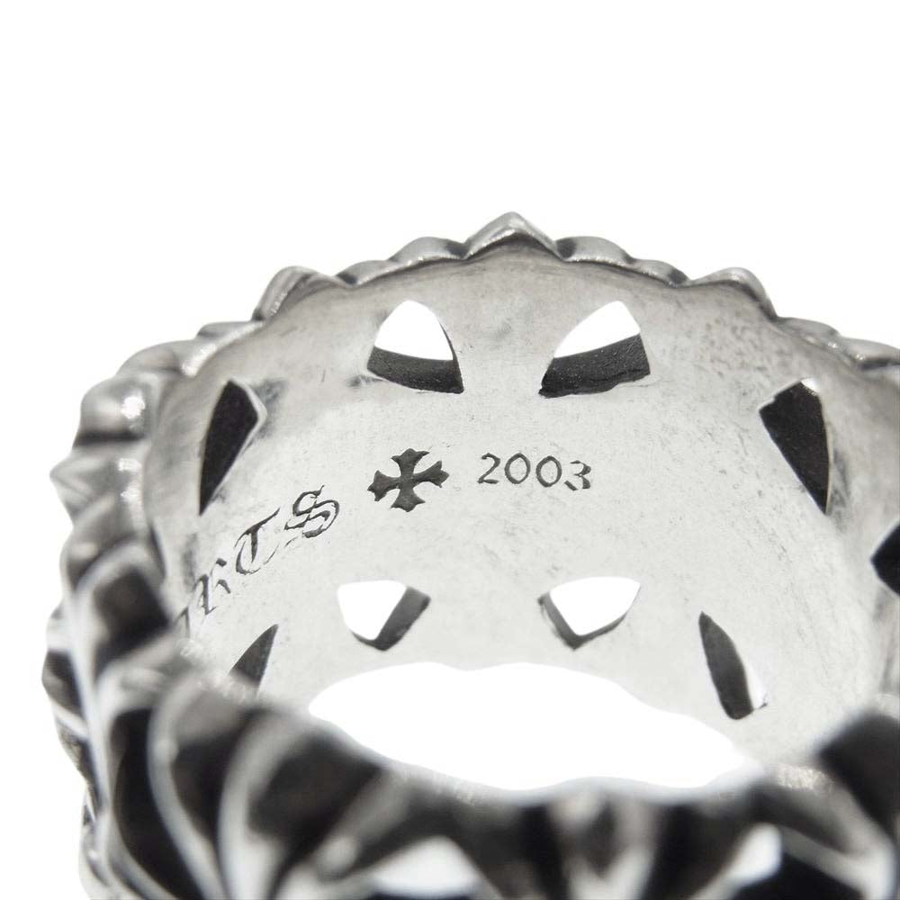 CHROME HEARTS クロムハーツ（原本無） CEMETERY セメタリークロス リング シルバー系 25.5号【中古】