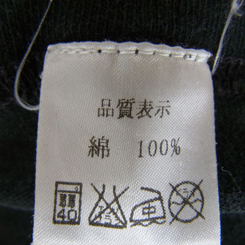 THE FLAT HEAD ザフラットヘッド GLORY PARK グローリーパーク ロゴプリント バックプリント 長袖 Tシャツ カットソー ブラック系 40【中古】