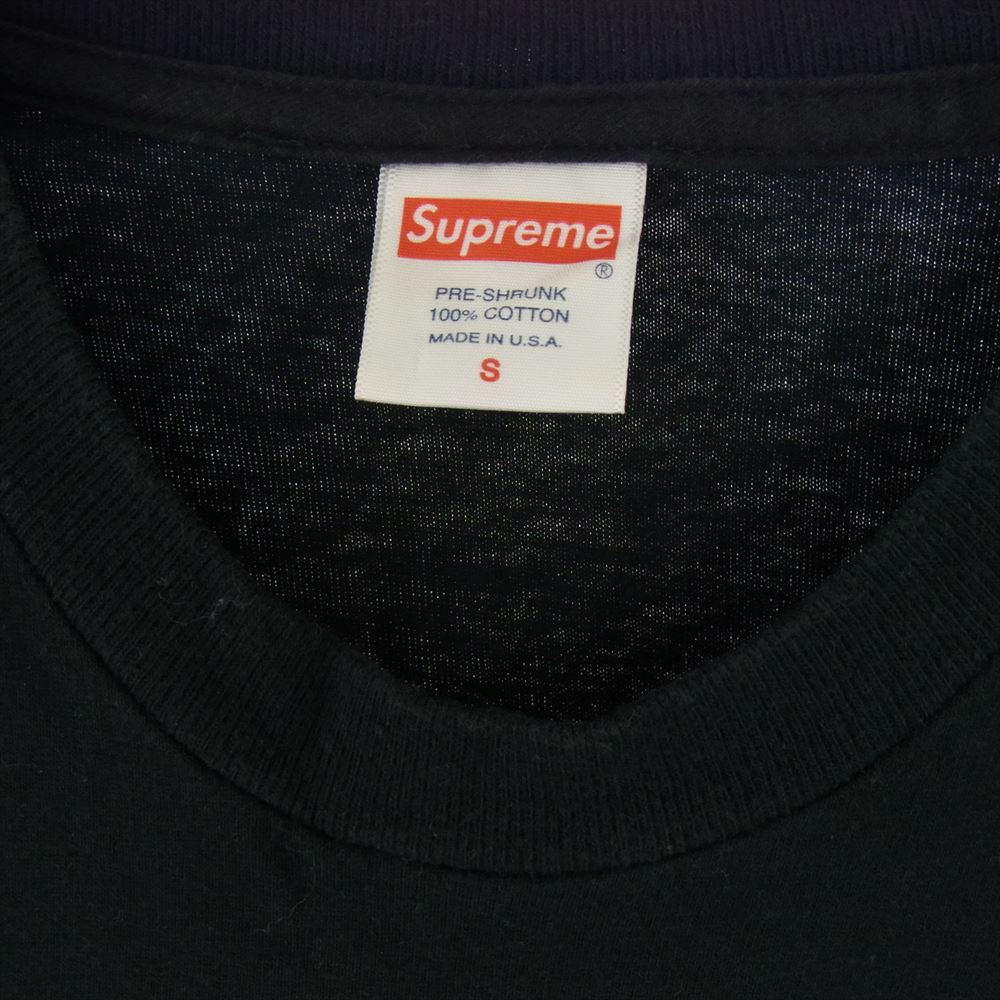 Supreme シュプリーム 18AW Madonna Tee マドンナ プリント シャツ 半袖 ブラック ブラック系 S【中古】