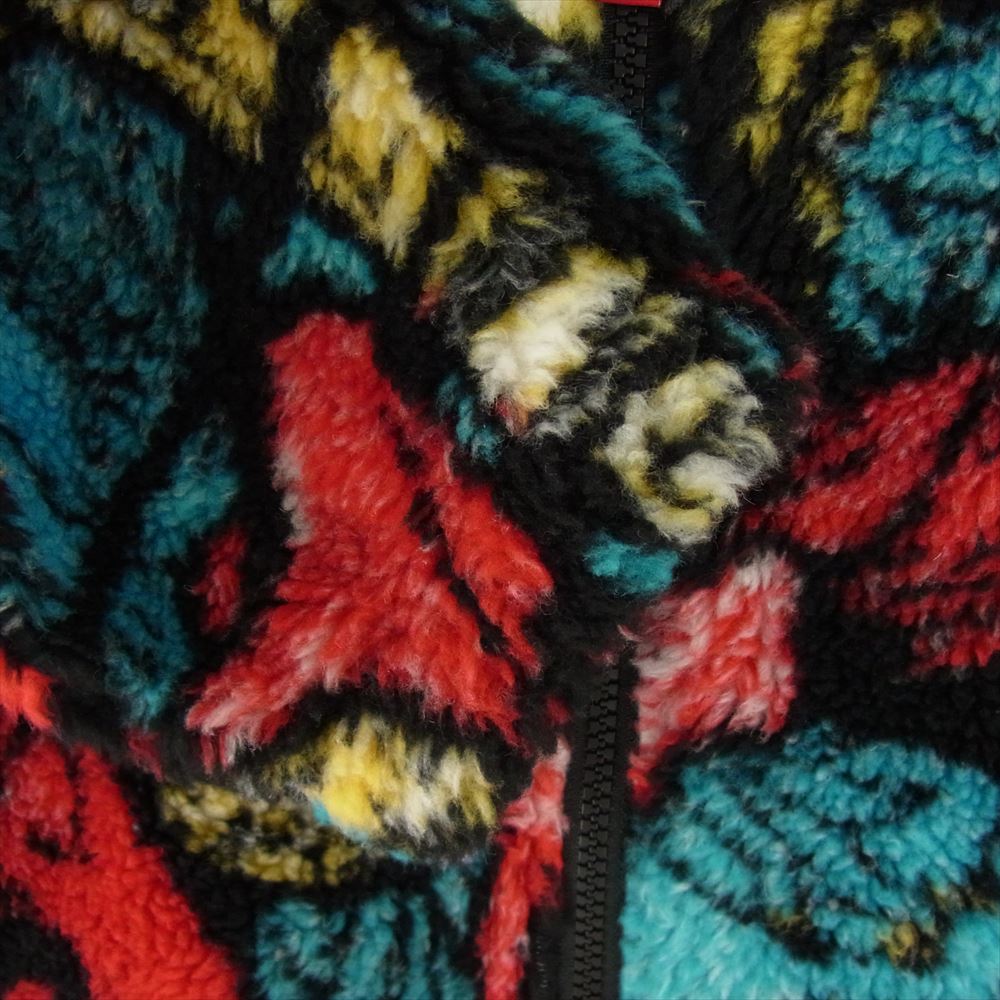 Supreme シュプリーム 21SS Saint Michael Fleece Jacket 総柄 フリース ジャケット S【中古】