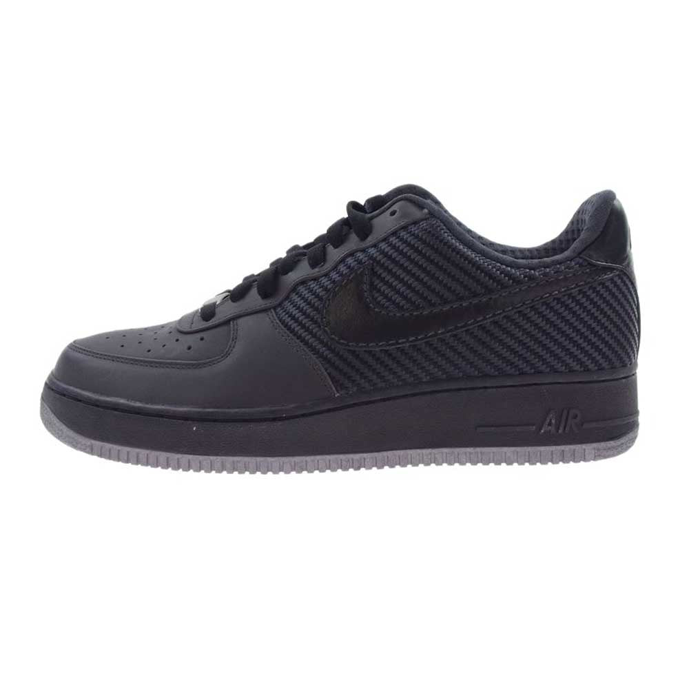 NIKE ナイキ 315180-003 AIR FORCE1 LOW07 PREMIU ナイキ エアフォース ローカット プレミアム スニーカー ブラック系 28cm【中古】