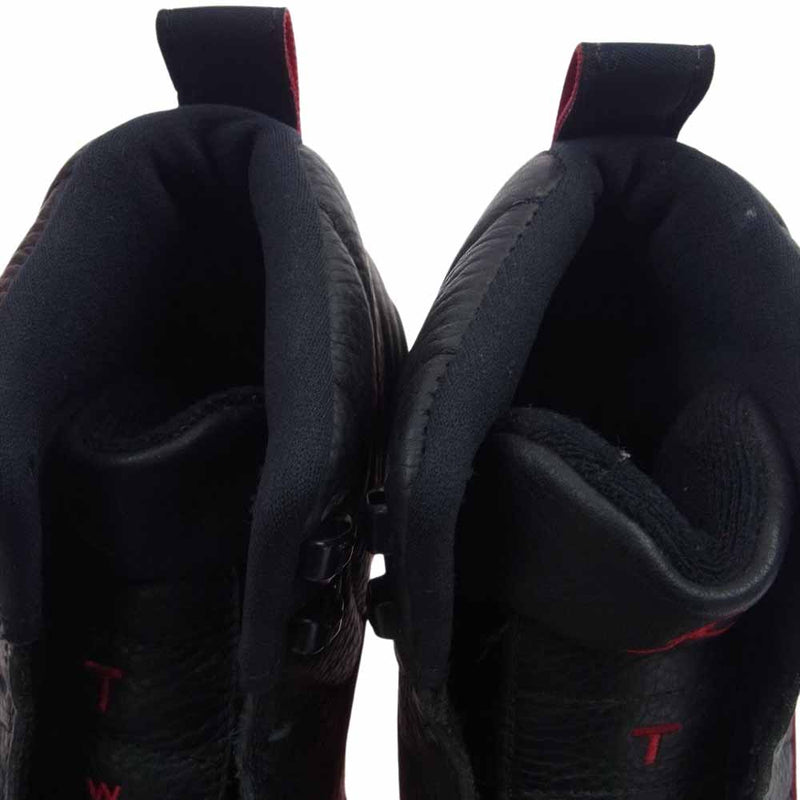 NIKE ナイキ 130690-061 観賞用 AIR JORDAN 12 AJ12BLACK/VARSITY RED 1997製 エアジョーダン12 OG タクシー スニーカー ブラック系 レッド系 27.5ｃｍ【中古】