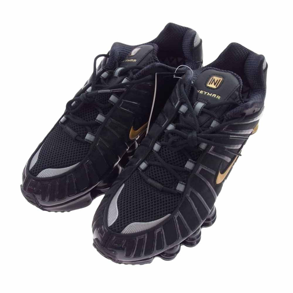 NIKE ナイキ BV1388-001 SHOX TL  NEYMAR JR ショックス TL × ネイマール ローカット スニーカー ブラック系 28cm【美品】【中古】