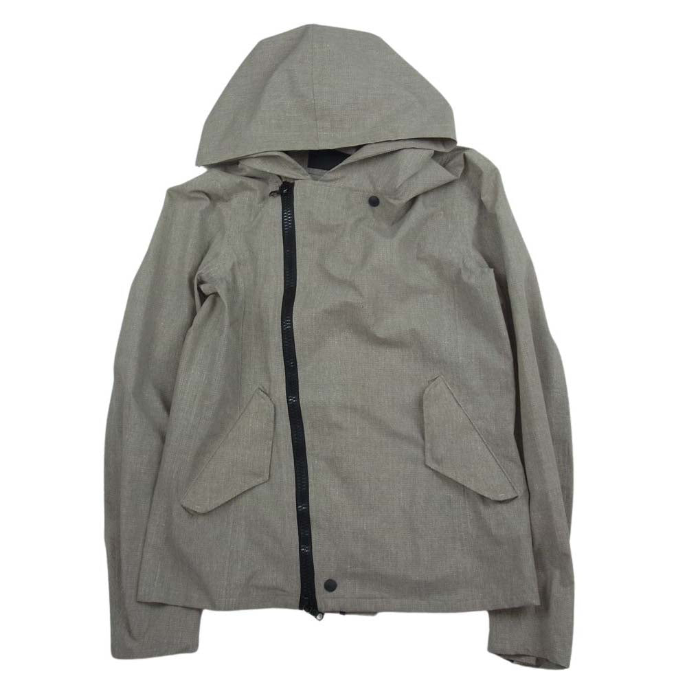 ISAMUKATAYAMA BACKLASH イサムカタヤマバックラッシュ 1816-03 THREA TENING マウンテンパーカー フルジップ フーディー ベージュ系 M【中古】