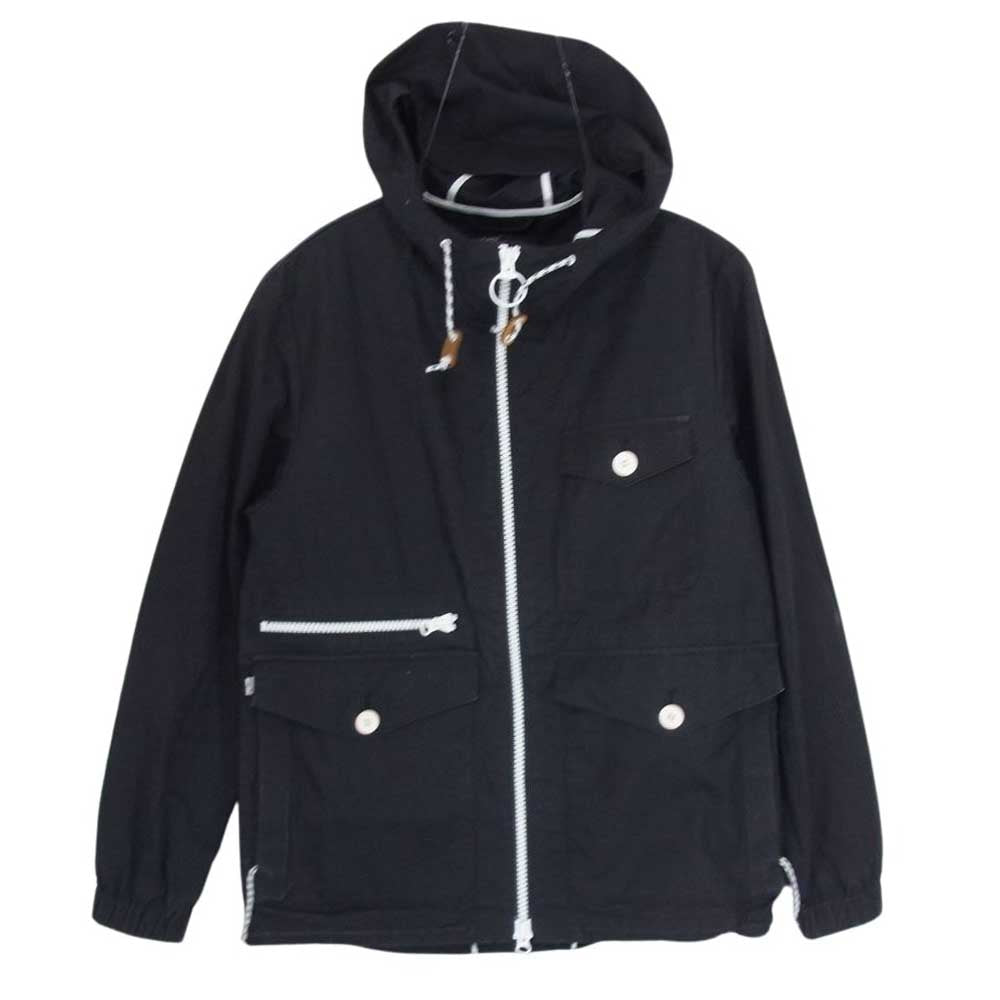 Levi's リーバイス Levis CALIFORNIA リーバイス カルフォニア マウンテン パーカー ナイロン ジャケット ブラック系 XS【中古】