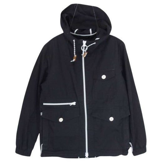 Levi's リーバイス Levis CALIFORNIA リーバイス カルフォニア マウンテン パーカー ナイロン ジャケット ブラック系 XS【中古】