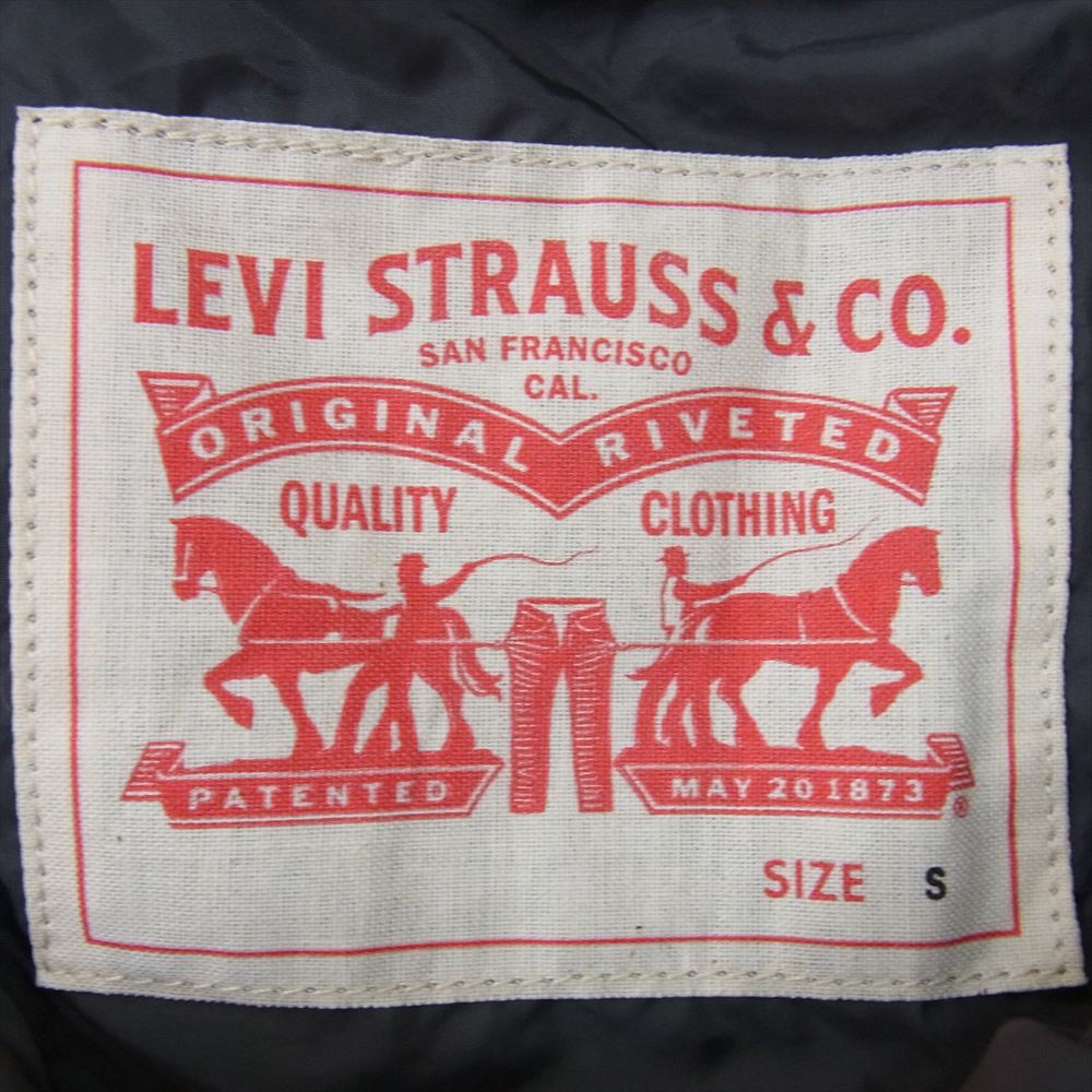 Levi's リーバイス PC9-85425-0000 SPORTY FULL ZIP JACKET スポーティー フルジップ ナイロン ジャケット ベージュ系 S【中古】