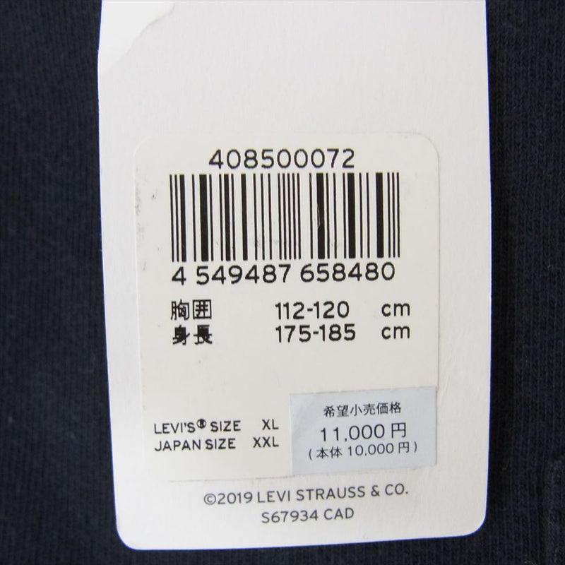 Levi's リーバイス PC9-40850-0072 LVC ポケット 半袖 Tシャツ ブラック系 XL【中古】