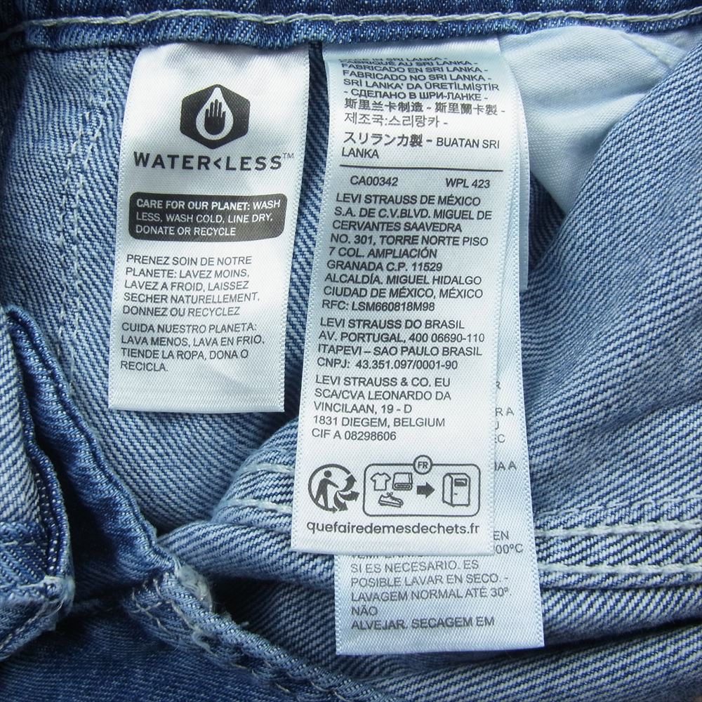 Levi's リーバイス PC9-A6079-0000 PREMIUM プレミアム デニム オーバーオール オールインワン インディゴブルー系 S【中古】