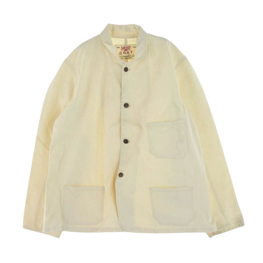 Levi's リーバイス 3621 LVC SAN SET COAT サン セット コート カバーオール ホワイト系 L【中古】