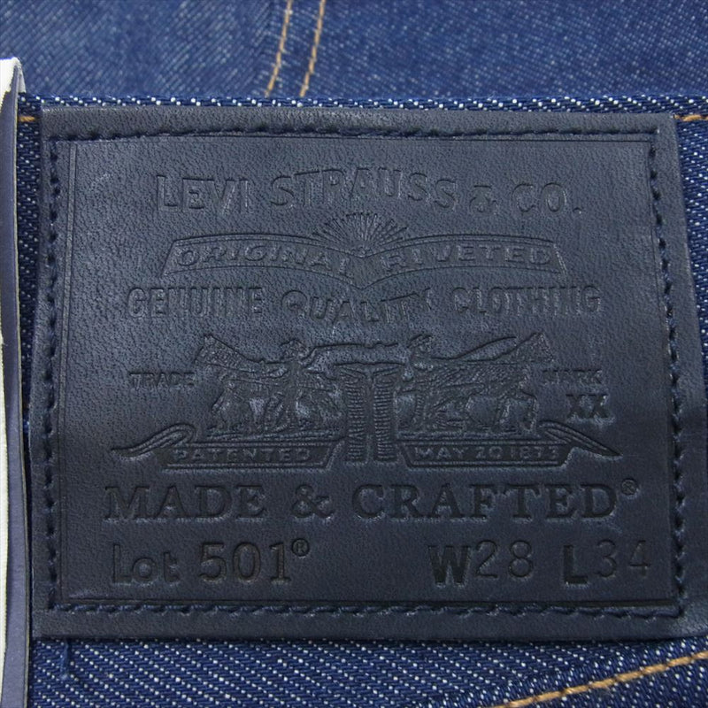 Levi's リーバイス PC9-A2231-0000 501 MADE&CRAFTED メイド アンド クラフテッド ジーンズ デニム パンツ インディゴブルー系 W28/71cm【極上美品】【中古】