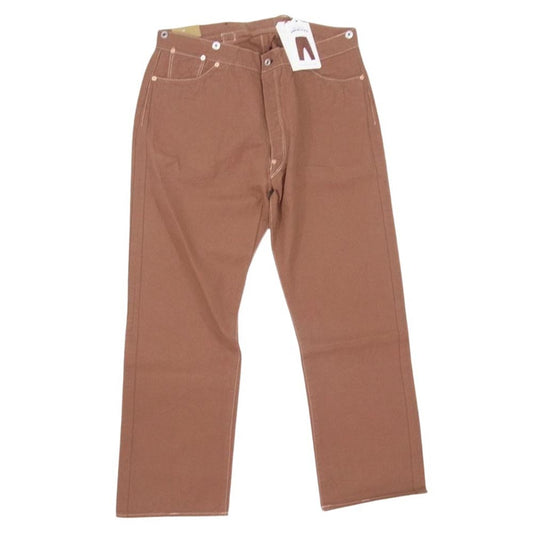 Levi's リーバイス PC9-A4403-0000 LVC DUCK WAIST OVERALL ウエストオーバーオール 復刻 ワーク パンツ W36 L32 ブラウン系【極上美品】【中古】